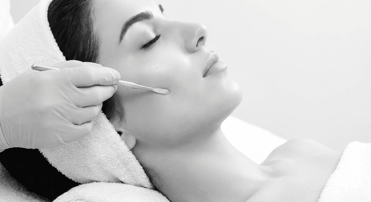 Dermaplaning Glow - After