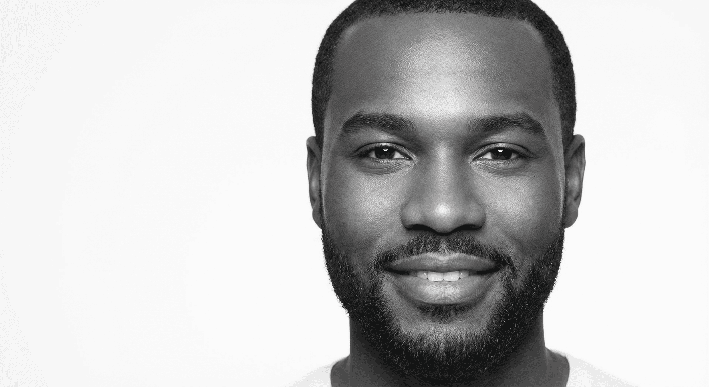 Men's Facial Transformation - After